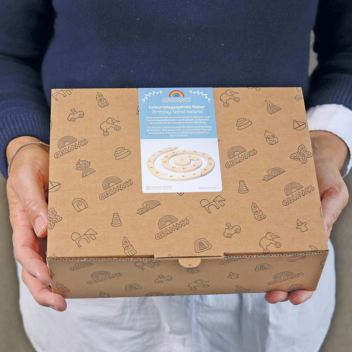 Grimm's Birthday Spiral -- Natural