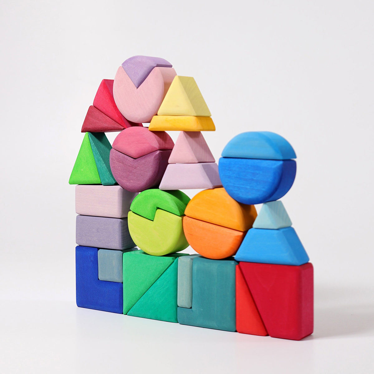 Grimm's Triangle, Square, Circle Building Set