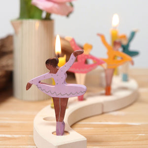 Grimm's Decorative Figure Ballerina -- Lilac Scent