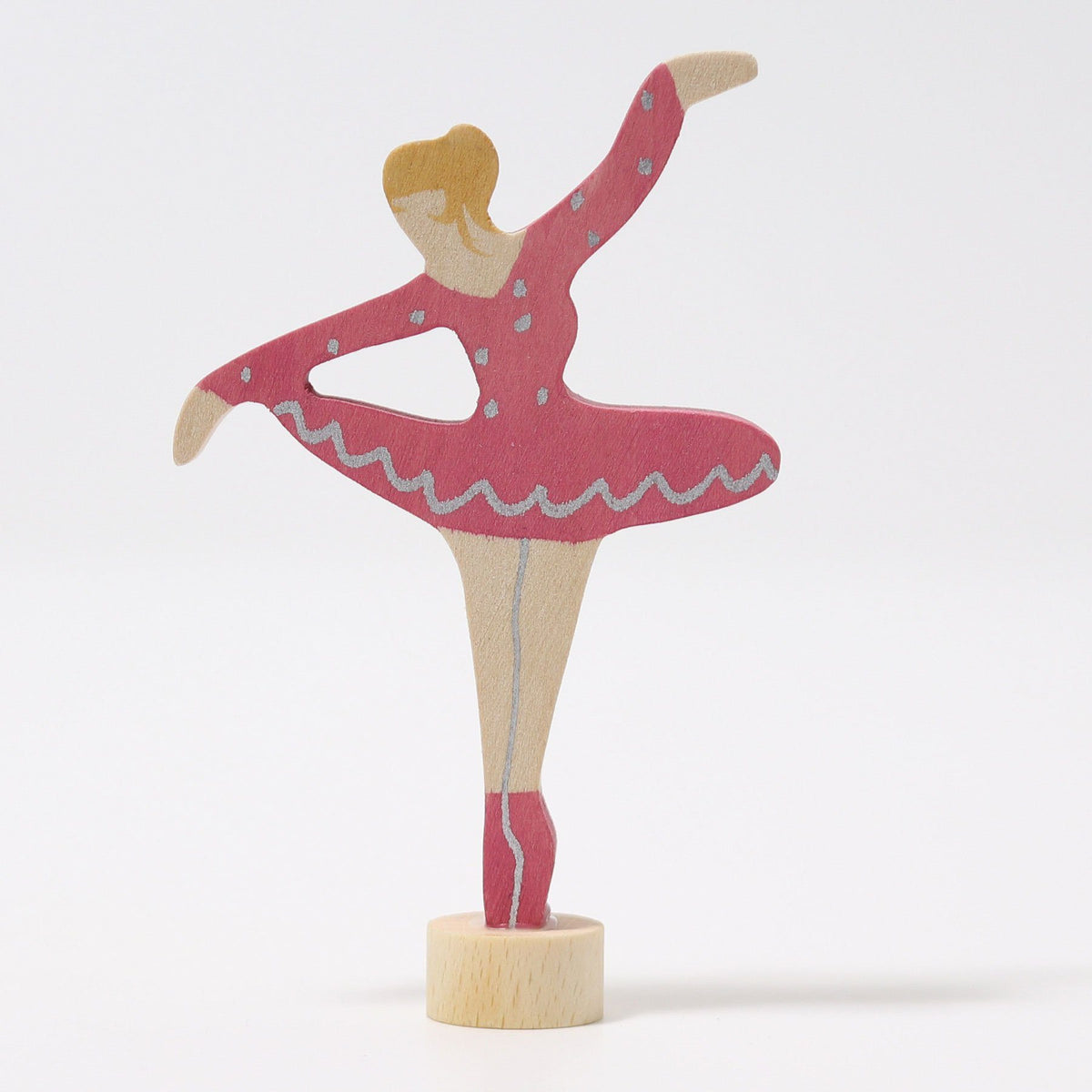 Grimm's Decorative Figure Ballerina -- Ruby Red