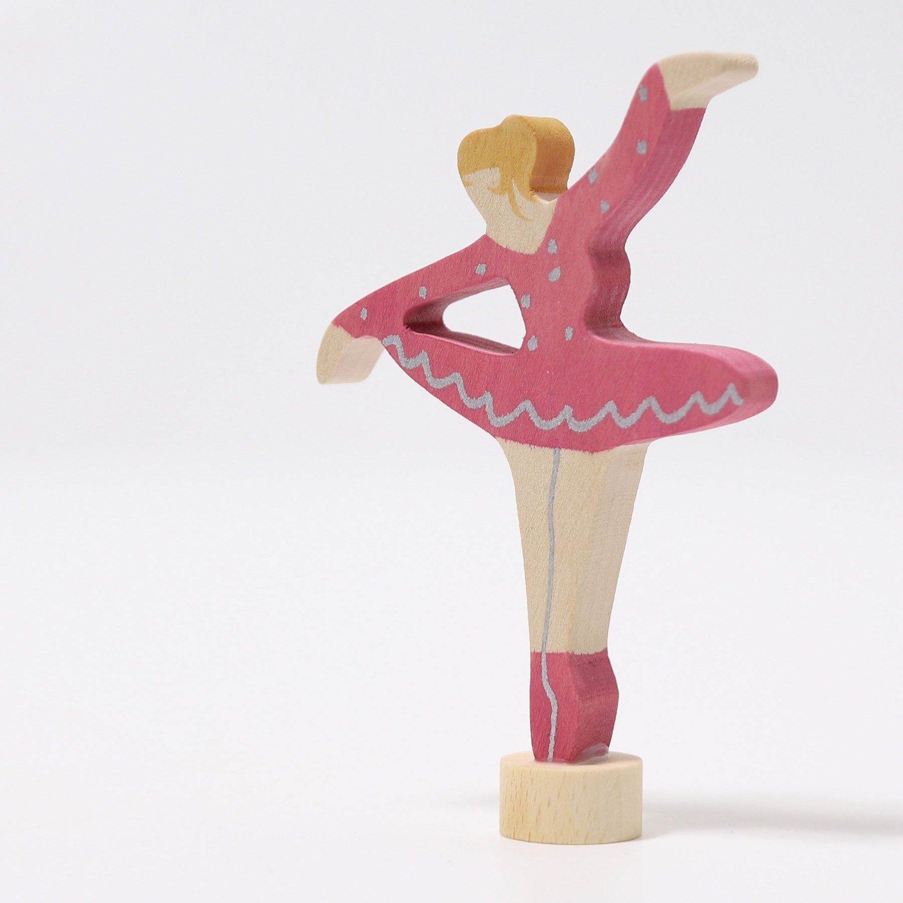 Grimm's Decorative Figure Ballerina -- Ruby Red