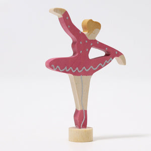 Grimm's Decorative Figure Ballerina -- Ruby Red