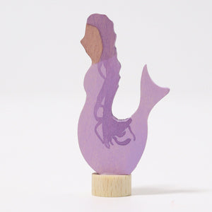 Grimm's Decorative Figure Mermaid Amethyst