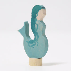 Grimm's Decorative Figure Mermaid Aquamarine