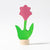 Grimm's Decorative Figure Pink Flower