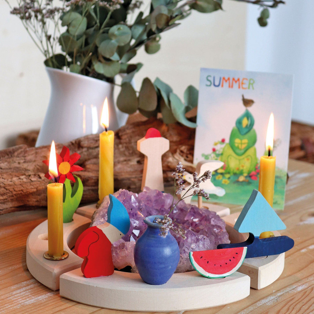 Grimm's Decorative Figure Summer Dwarf