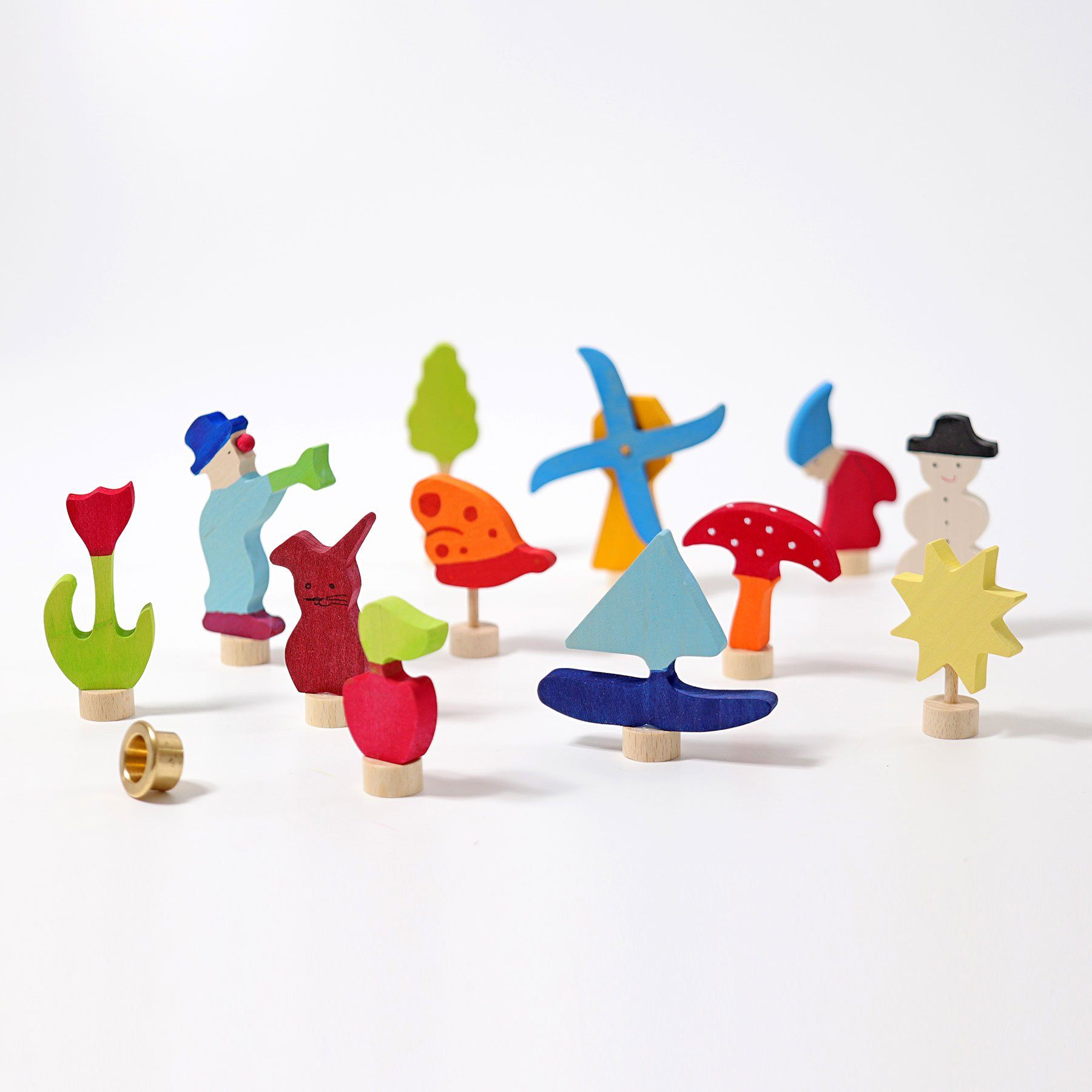Grimm's Decorative Figures -- Four Seasons Assorted - The Happy Lark
