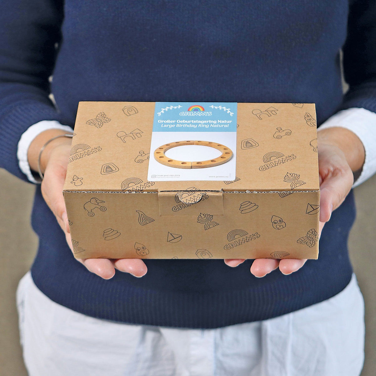 Grimm's Large Birthday Ring -- Natural