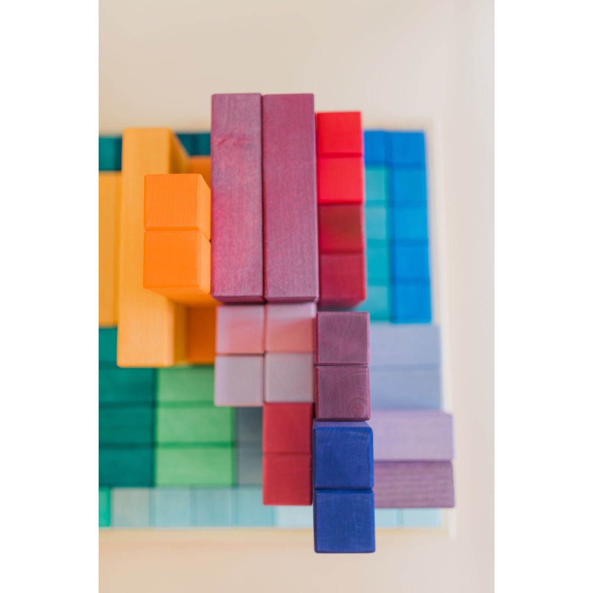 close up of the large stepped pyramid