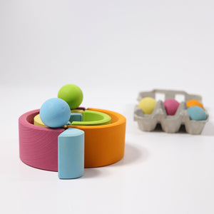 Grimm's Six-Piece Pastel Rainbow