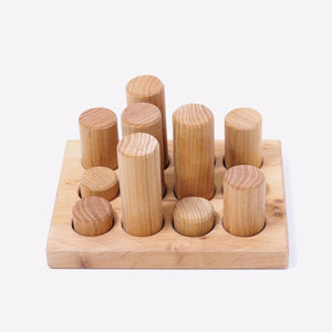 Grimm's Small Natural Rollers Stacking Game