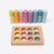 Grimm's Small Pastel Roller Stacking Game