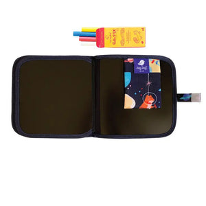 Jaq Jaq Doodle It & Go Erasable Book -- Spaceships