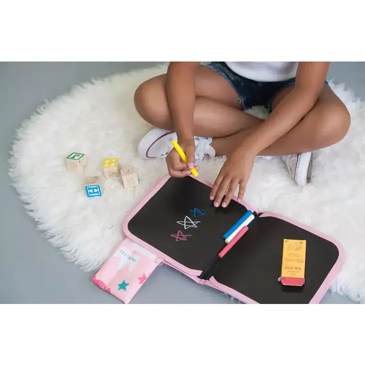 Jaq Jaq Doodle It & Go Erasable Book -- Unicorns