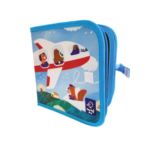 Jaq Jaq & Friends Erasable Book -- Airplanes