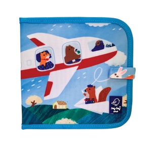 Jaq Jaq & Friends Erasable Book -- Airplanes