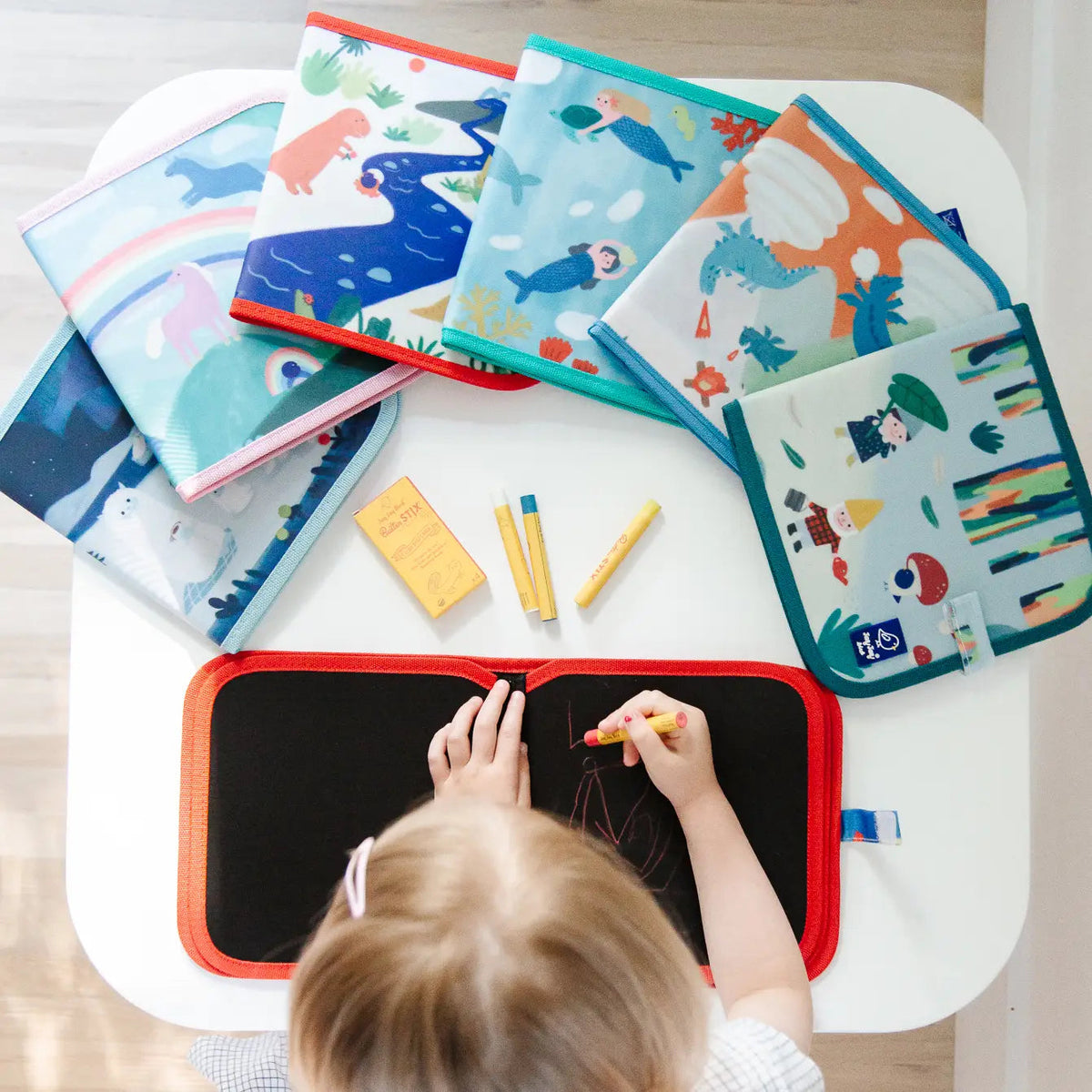 Jaq Jaq Timeless Wonder Erasable Book -- Mermaids