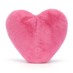 Jellycat Amusable Hot Pink Heart (Small)