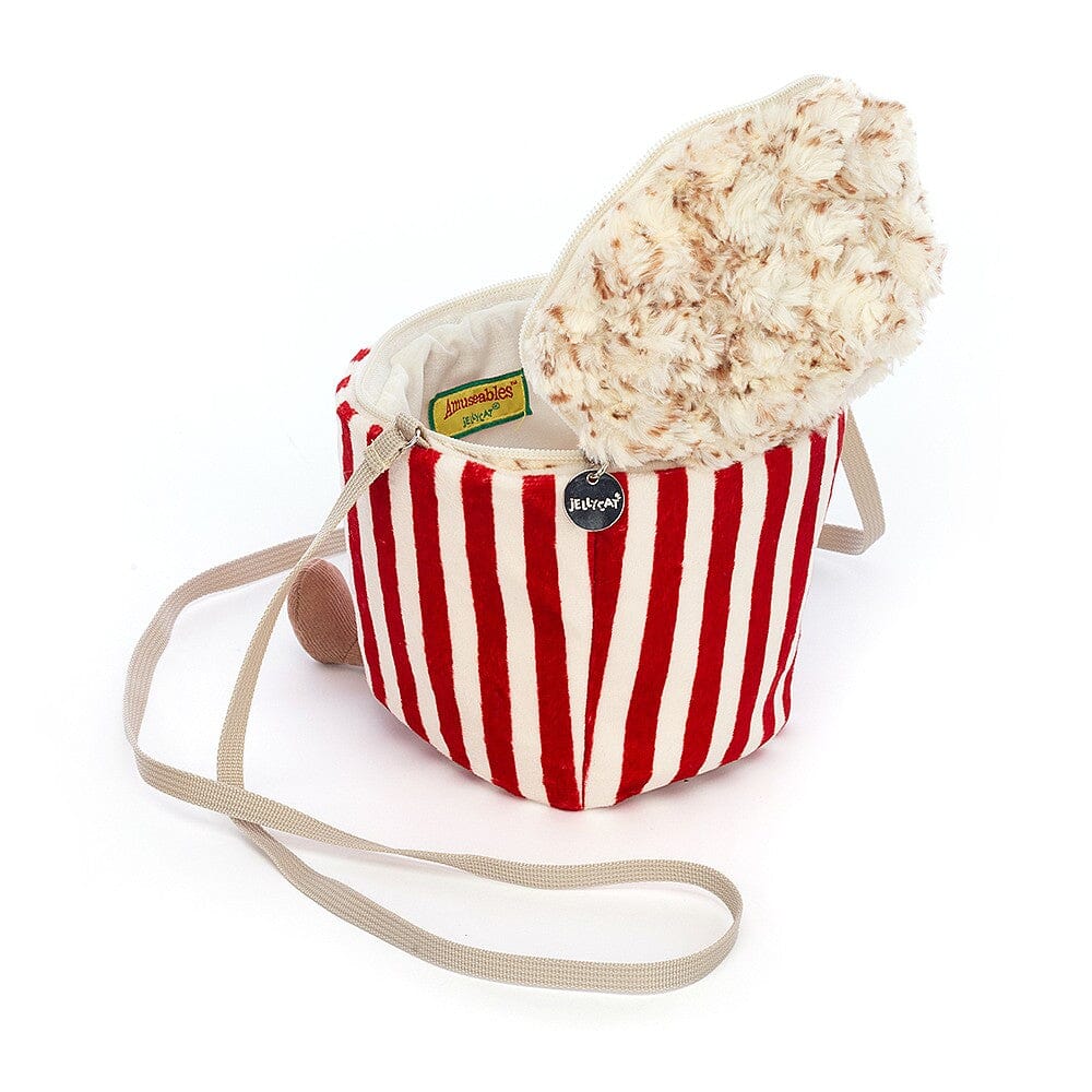 Jellycat Amusable Popcorn Bag