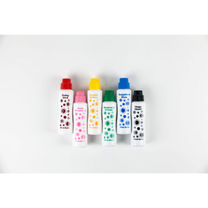 Jewel Tones 6 Pack Mini Dot Markers