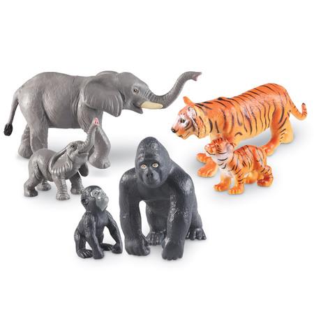 Jumbo Jungle Animals: Mommas & Babies