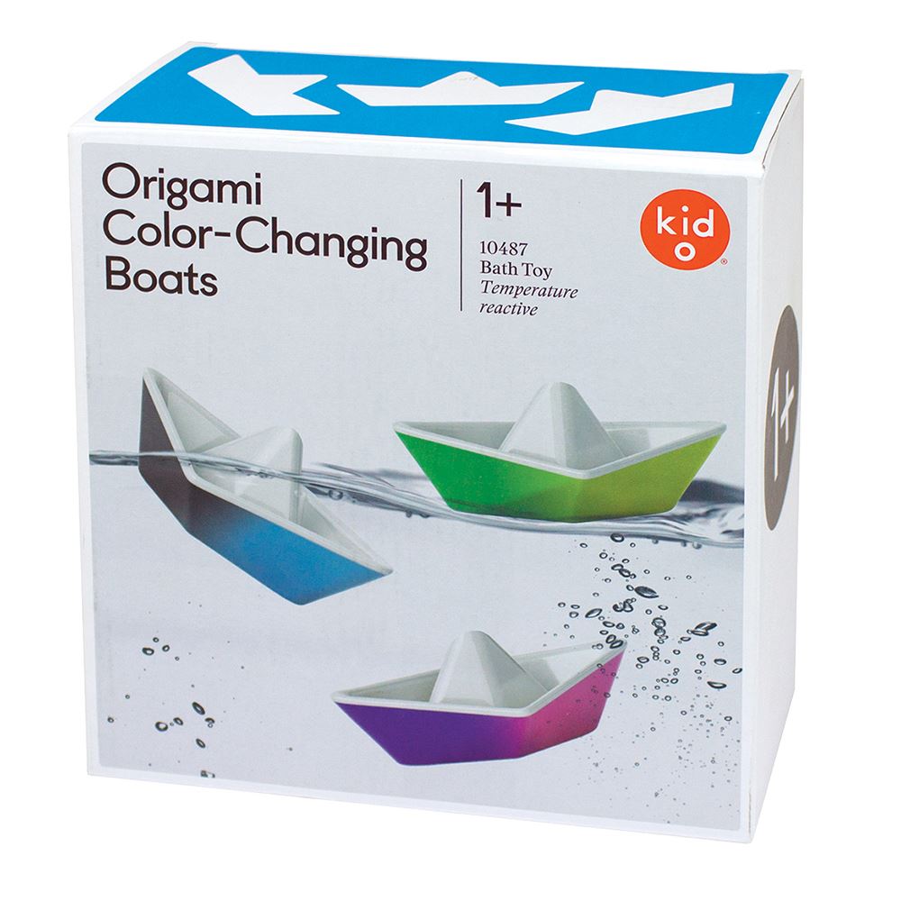 Kid O® Color-Changing Origami Boats