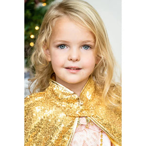 Little Adventures Gold Shimmer Cloak