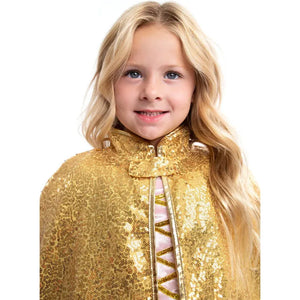 Little Adventures Gold Shimmer Cloak