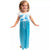 Little Adventures Ice Princess Nightgown with Blue Robe