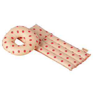 Maileg Air Mattress for Mouse -- Red Dot