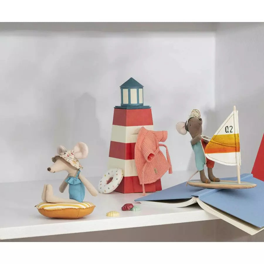 Maileg Bathrobe -- Coral