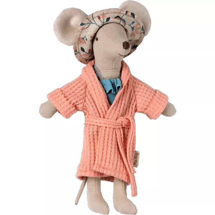 Maileg Bathrobe -- Coral