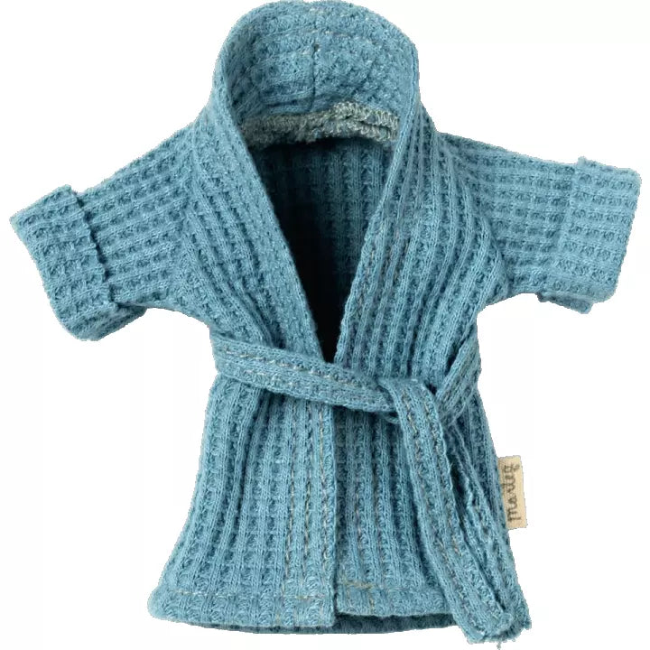 Maileg Bathrobe -- Dusty Blue