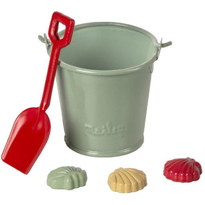 Maileg Beach Set - Shovel, Bucket, & Shells