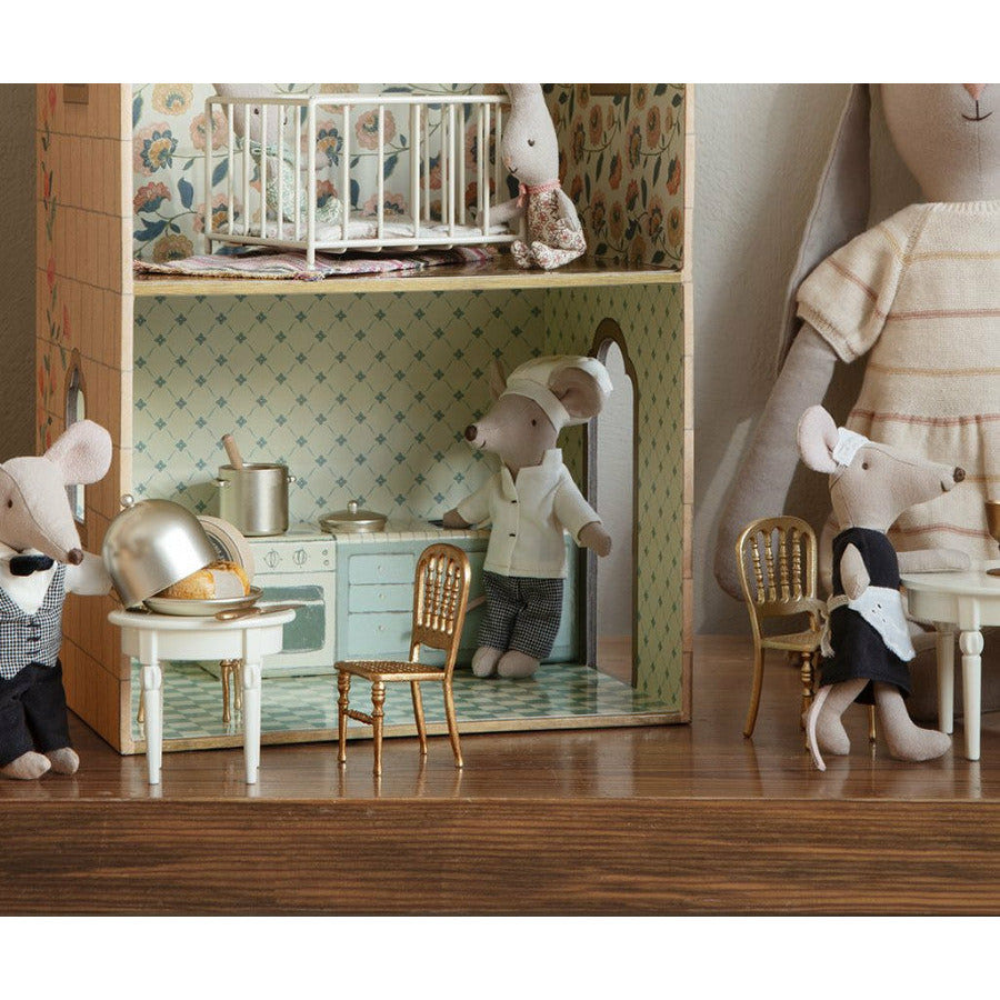 Maileg Gold Chair, Mouse