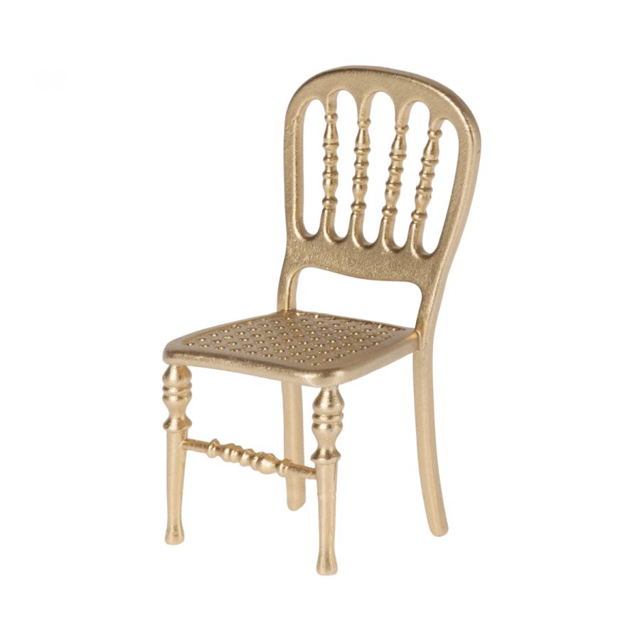 Maileg Gold Chair, Mouse