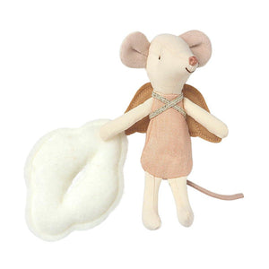 Maileg Guardian Angel Mouse in Book, Big Sister