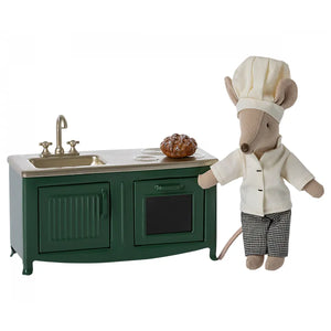 Maileg Kitchen, Mouse -- Dark Green