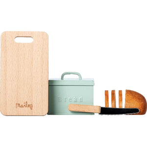 Maileg Miniature Bread Box with Cutting Board and Knife