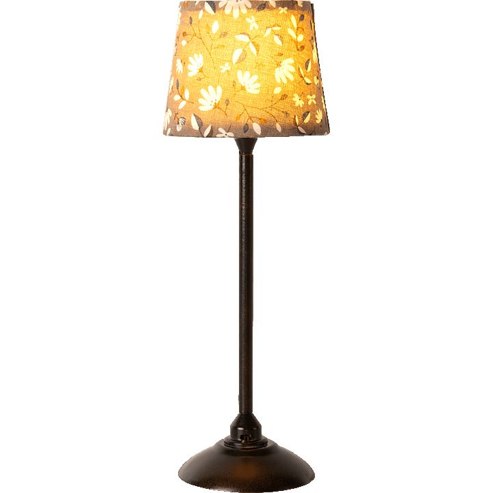 Maileg Miniature Floor Lamp -- Anthracite