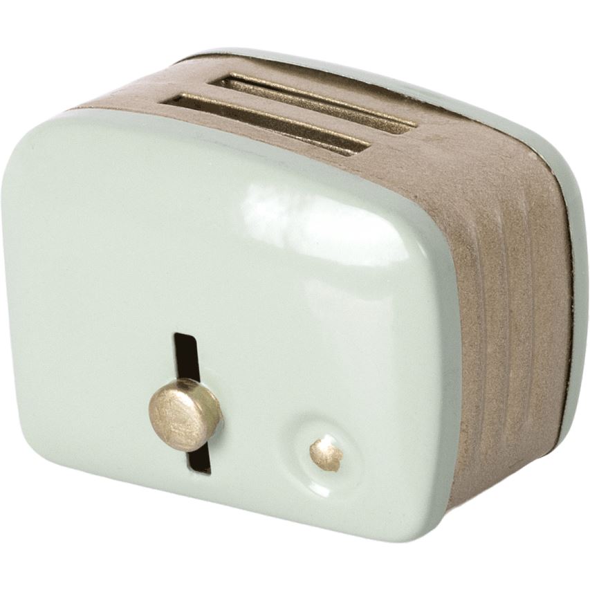 Maileg Mouse Toaster & Bread -- Mint