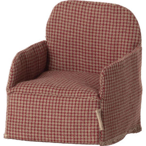 Maileg Mouse Chair, Red