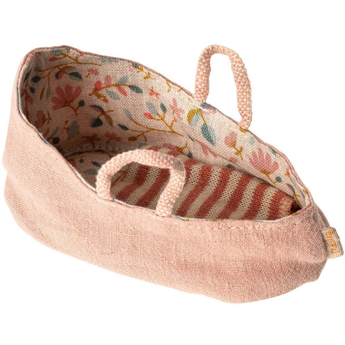 Maileg My Carry Cot - Misty Rose