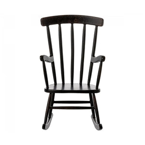 Maileg Rocking Chair, Mouse -- Anthracite