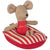 Maileg Rubber Boat for Small Mouse -- Red Stripe