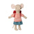 Maileg Tricycle Mouse, Big Sister with Bag-- Red