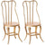 Maileg Vintage Chair, Micro -- Gold (2 pack)