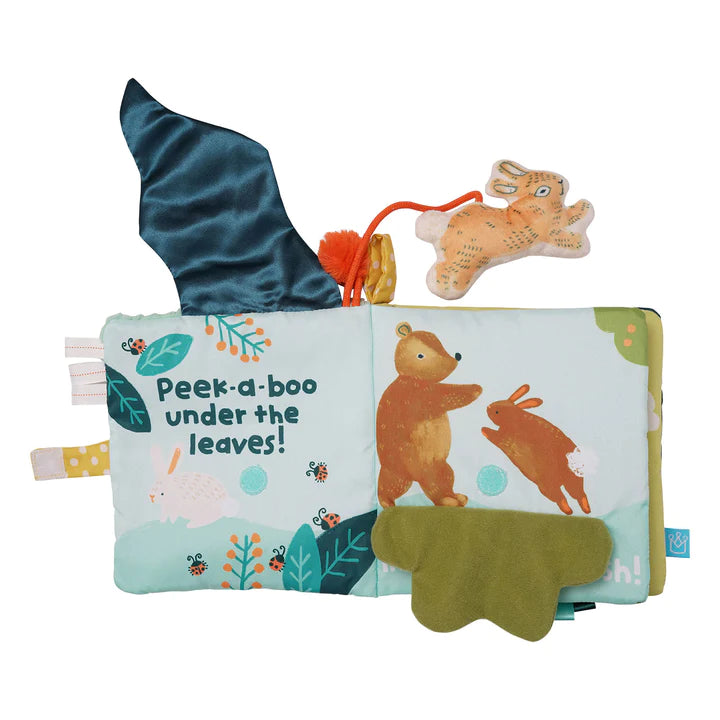 Manhattan Toy -- Fairytale Peek-a-boo Bunny Soft Book