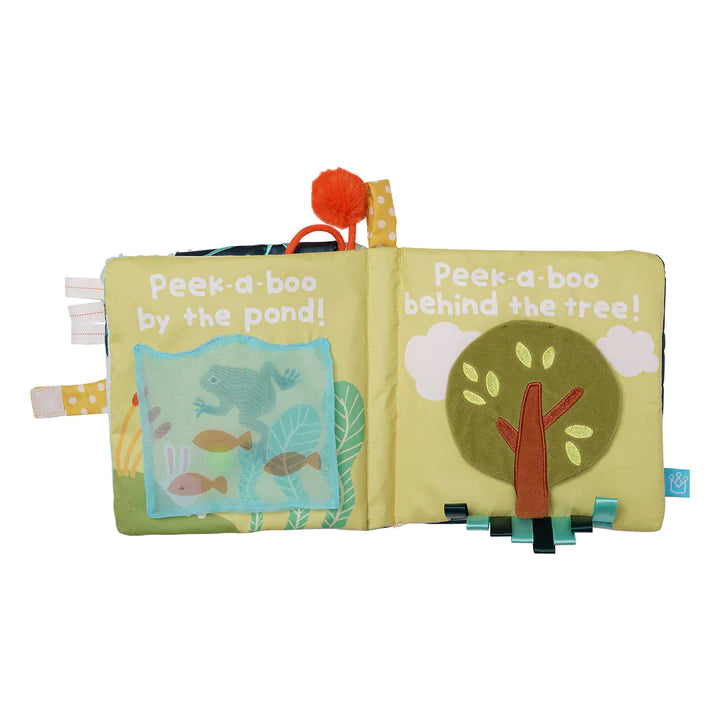 Manhattan Toy -- Fairytale Peek-a-boo Bunny Soft Book