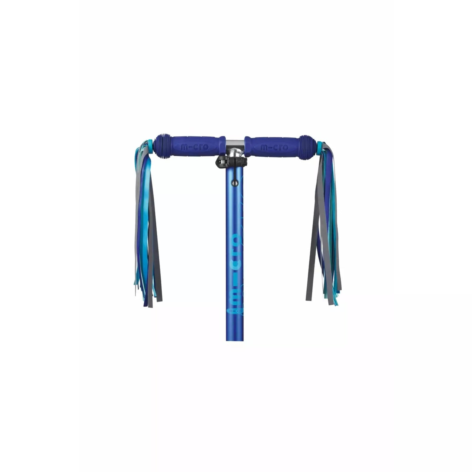 Micro Handlebar Streamers -- Reflective Blue